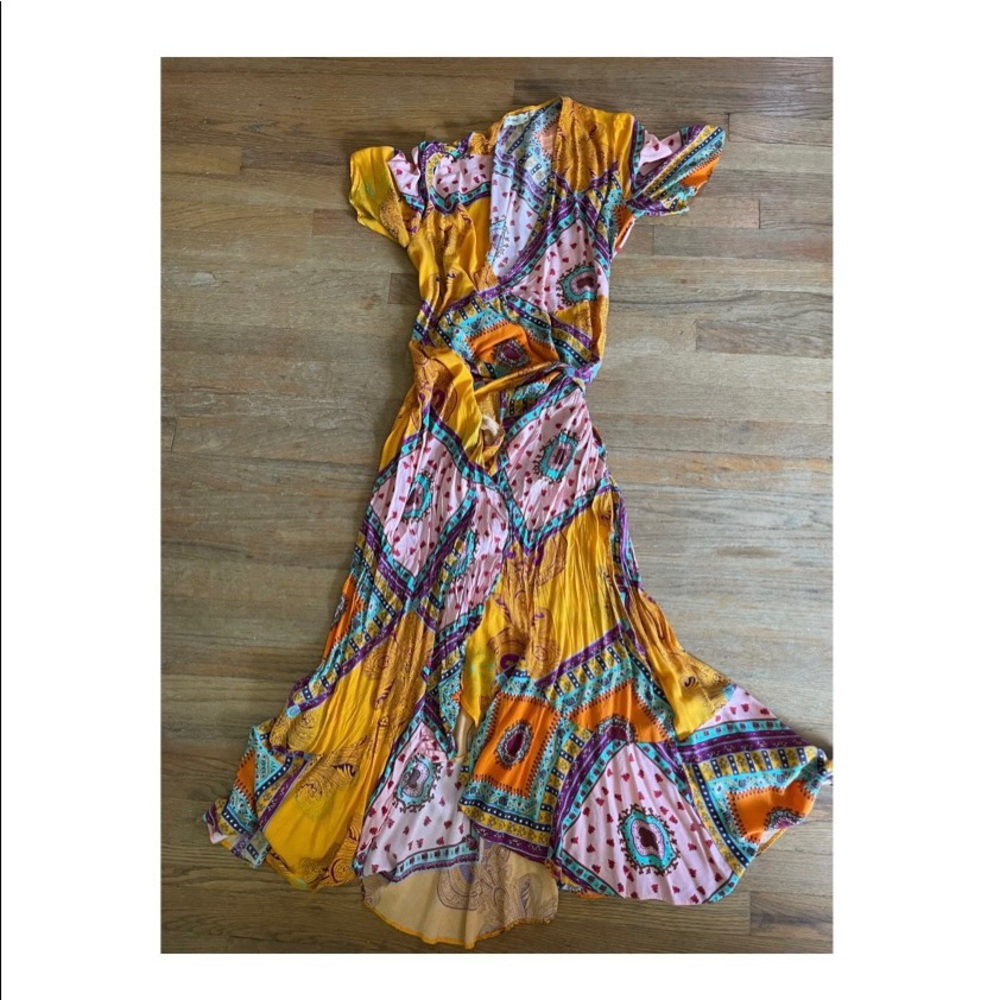 Colorful maxi dress